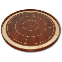 Crokinole (Marron) Cover Transparent