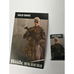 Risk: Metal Gear Solid - Collector's Edition Carte