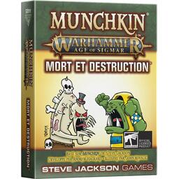 Munchkin: Warhammer - Age of Sigmar - Mort et Destruction Cover 3d
