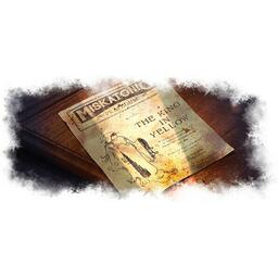 Horreur à Arkham: Le Jeu de Cartes - La Route de Carcosa Artwork