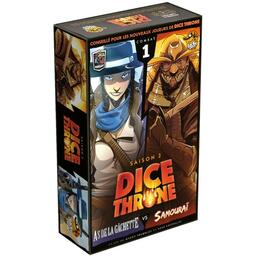 Dice Throne: Saison 2 - As de la Gâchette vs Samouraï Cover 3d