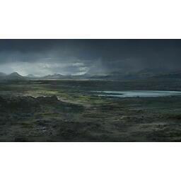 Le Seigneur des Anneaux: Le Jeu de Cartes - La Traversée des Landes d'Etten Artwork