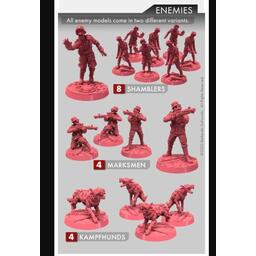 Wolfenstein: Le Jeu de Plateau - The Old Blood Figurines