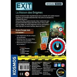 EXIT: Le Jeu - La Maison des Énigmes Back