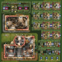 Heroes of Normandie: Sainte-Mère Eglise Tuiles