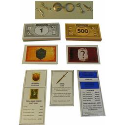 Monopoly: Le Hobbit - Un Voyage Inattendu Materiels