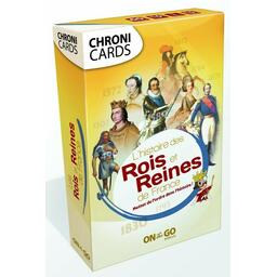 ChroniCards: L'Histoire des Rois et Reines de France Cover 3d