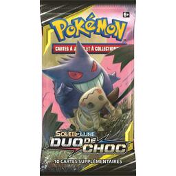 Pokémon Soleil et Lune: Duo de Choc - Booster Cover