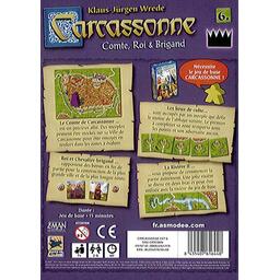 Carcassonne: Comte Roi & Brigand Back