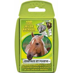 Top Trumps: Jeu de Bataille - Chevaux et Poneys Cover 3d