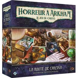 Horreur à Arkham: Le Jeu de Cartes - La Route de Carcosa - Investigateurs Cover 3d