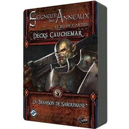 Le Seigneur des Anneaux: Le Jeu de Cartes - Deck Cauchemar - La Trahison de Saroumane Cover 3d