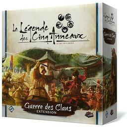 La Légende des Cinq Anneaux: Le Jeu de Cartes - Guerre des Clans Cover 3d
