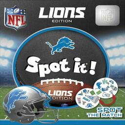 Spot it! Detroit Lions Edition Cover