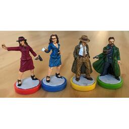 Enquêtes à Los Angeles Figurines