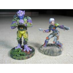 Star Wars: Assaut sur l'Empire - Sabine Wren et Zeb Orrellios Figurines