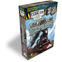 Escape Room: Le Jeu - Wild West Express Cover 3d