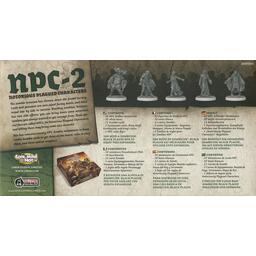 Zombicide: Black Plague - NPC-2 - Notorious Plagued Characters Back