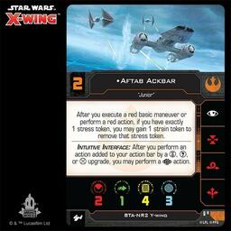 Star Wars: X-Wing - Y-Wing BTA-NR2 Carte