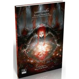 Lamentations of the Flame Princess: Livre du Joueur - Règles & Magie Cover 3d
