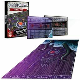 Blood Bowl: The Game of Fantasy Football - Dark Elf Pitch Eclate