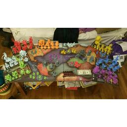 Cthulhu Wars: La Carte de la Terre Pour Six à Huit Joueurs Eclate