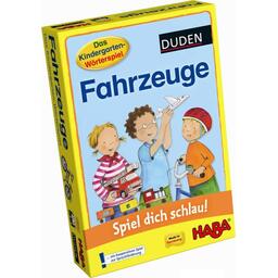 Das Kindergarten-Wörterspiel: Fahrzeuge Cover 3d