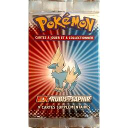 Pokémon: EX - Rubis & Saphir - Booster Cover