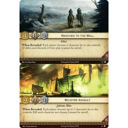 Le Trône de Fer: Le Jeu de Cartes - Les Loups du Nord Cartes