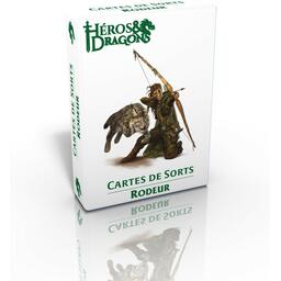 Héros & Dragons: Cartes de Sorts - Rôdeur Cover 3d