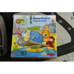 Motorikspiel: Tierkarussell Cover 3d