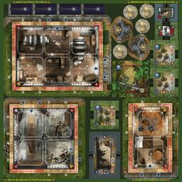 Heroes of Normandie: Sainte-Mère Eglise Tuiles