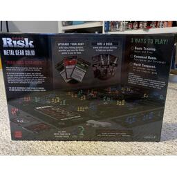 Risk: Metal Gear Solid - Limited Edition Back 3d