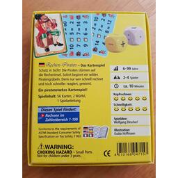Rechen-Piraten: Das Kartenspiel Back