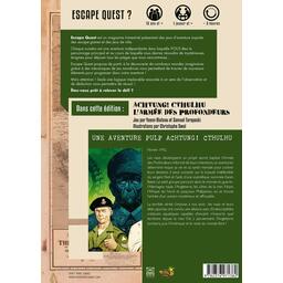 Escape Quest: Achtung ! Cthulhu - L'Armée des Profondeurs Back