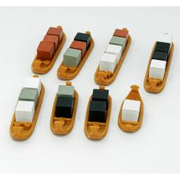 Imhotep: Les Bâtisseurs d'Egypte Bateaux