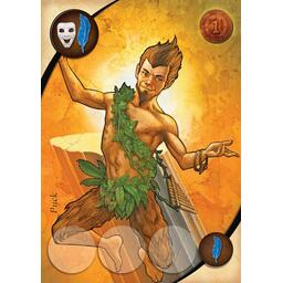 Shakespeare Carte Plume Masque