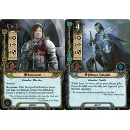 Le Seigneur des Anneaux: Le Jeu de Cartes - La Flamme de l'Ouest Cartes