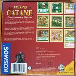 Les Colons de Catane: Jeu de Cartes pour 2 Joueurs Back
