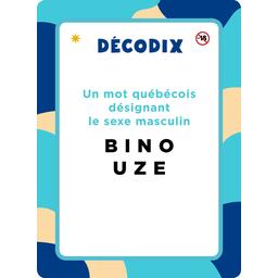 Décodix: Apéro Carte
