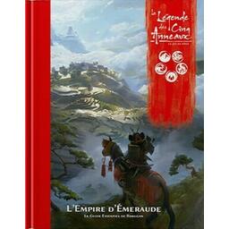 La Légende des Cinq Anneaux: L'Empire d'Émeraude Cover