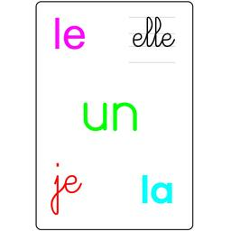 Tam Tam: Safari - Les Mots-Outils du CP Carte