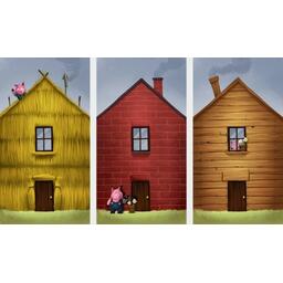 Les Trois Petits Cochons Artwork