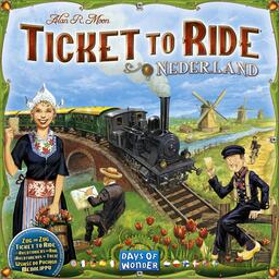 Les Aventuriers du Rail: Map Collection 4 - Nederland Cover