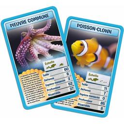 Top Trumps: Créatures Marines Cartes