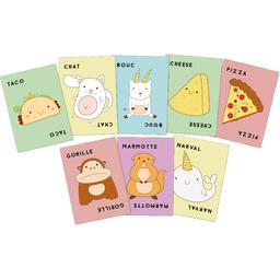 Taco Chat Bouc Cheese Pizza Cartes