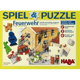 Spiel & Puzzle: Feuerwehr Cover