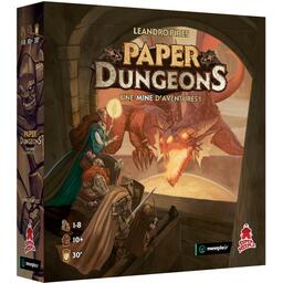Paper Dungeons: Une Mine d'Aventures ! Cover 3d
