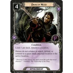 Le Seigneur des Anneaux: Le Jeu de Cartes - Fondations de Pierre Carte