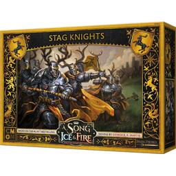 Le Trône de Fer: Le Jeu de Figurines - Chevaliers du Cerf Cover 3d